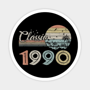 Vintage 1990 Design 30 Years Old 30th birthday Magnet